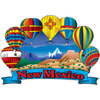 New Mexico   Hot Air Balloons Sticker