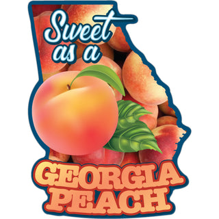 Novelty   Sweet As A Georgia Sticker