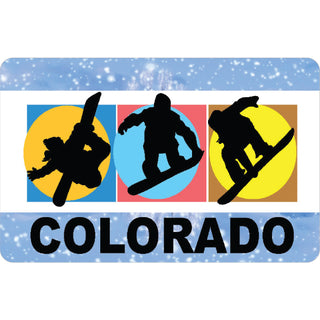 OK3 Colorado 3 Snowboarders FINAL Sticker