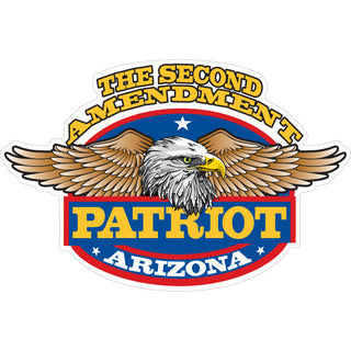 Arizona 2nd Amendment Patriotic Don't Tread on Me Sticker