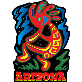 Arizona Abstract Kokopelli Sticker
