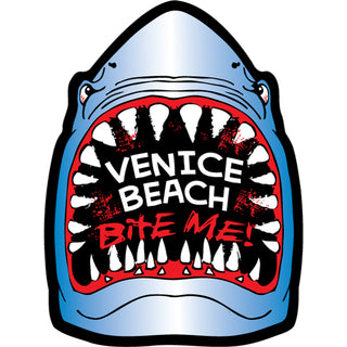 Venice Beach   Bite Me Shark Sticker