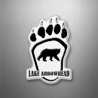 Lake Arrowhead   Bear Paw 3D Magnet