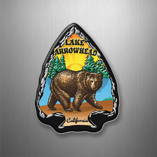 Lake Arrowhead  California   Arrowhead Bear 3D Magnet