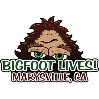 OK4 Marysville CA Bigfoot Lives (00941) Sticker