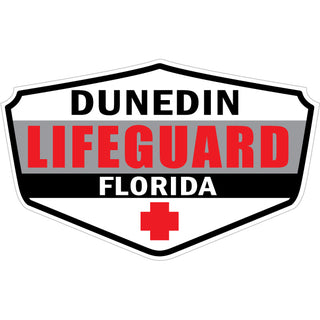 Dunedin  FL Lifeguard Sheild Sticker