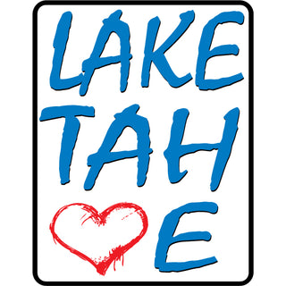 OK4 Lake Tahoe Heart E Sticker