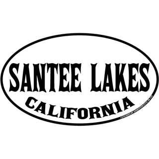 OK4 Santee Lakes CA Southwest Style Euro Sticker