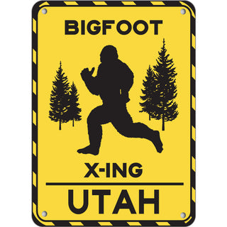 OK4 Utah Bigfoot Crossing Sticker