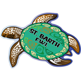 St. Barth  FWI   Green Sea Turtle Sticker