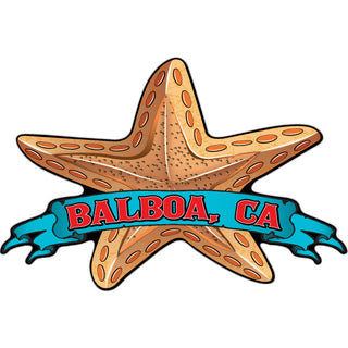 Balboa Bronze Starfish Sticker