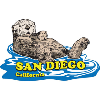 OK4 San Diego Otter Floating redo Sticker