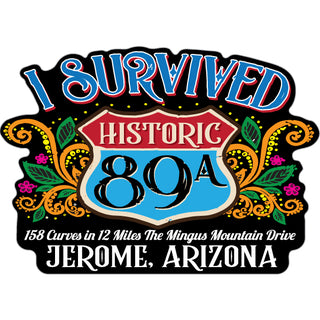 I Survived Jerome  AZ Sticker