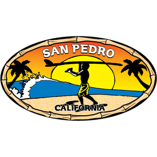 OK4 San Pedro  CA Endless Summer Sticker