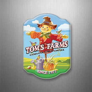 Toms Farms   Toms Farms Scarecrow 3D Magnet