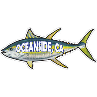 Oceanside CA Tuna Sticker