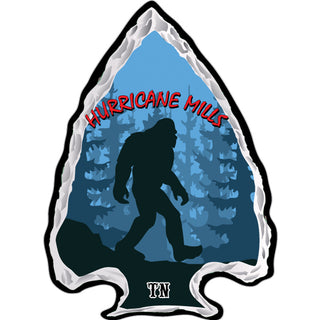 Hurricane Mills  TN   Bigfoot Arrowhead Sticker