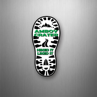 Amboy Crater Hiked it Liked it Flexible Magnet
