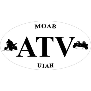 Moab Ut ATV euro (0425 01213 01) Sticker