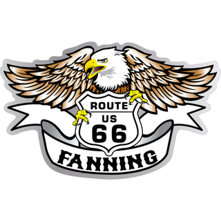 FANNING R66 EAGLE HORIZONTAL Sticker