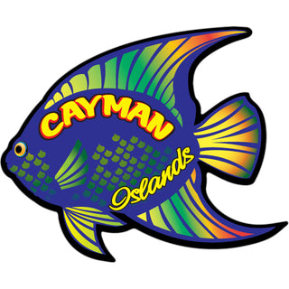 Cayman Islands Tropical Fish Sticker