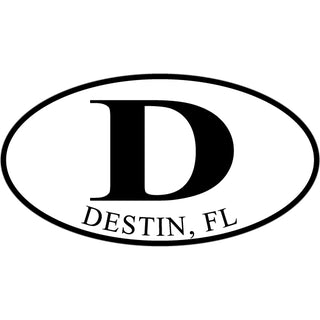OK4 Destin D Euro Oval Sticker