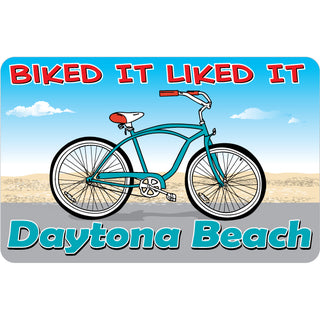 OK4 Daytona Beach Biked It Liked It Sticker