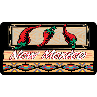 New Mexico   3 Chili Peppers Sticker