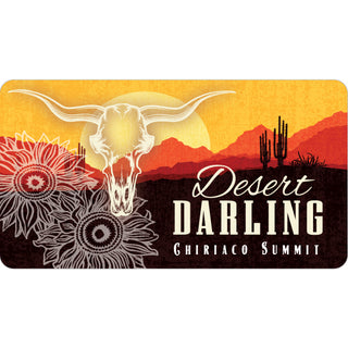 Chiriaco Summit  CA Desert Darling Sticker
