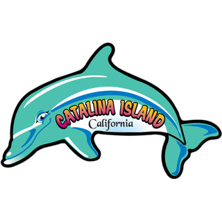 Catalina Island Dolphin Sticker