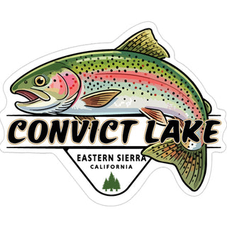 CONVICT LAKE TROUT Sticker