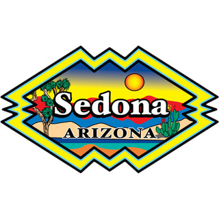 Sedona  AZ Sunset Design Sticker