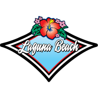 Laguna Beach   Hibiscus Diamond Sticker