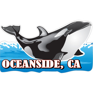 OK4 Oceanside  CA Orca Sticker
