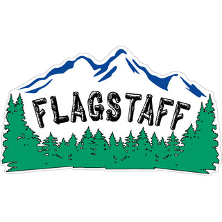 Flagstaff AZ White Mountains GreenTrees Sticker