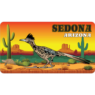 Sedona  Arizona   Roadrunner Desert Scene Sticker