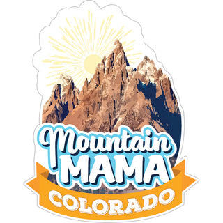 OK4 Colorado Mountain Mama Sticker