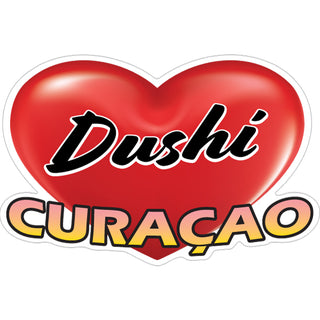 Curacoa Dushi Heart Sticker