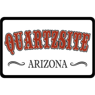 Quartzsite  Arizona   Western Sign Sticker