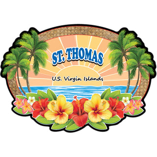 St. Thomas  U.S. Virgin Islands Sticker