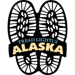 Alaska Tread Lightly Sticker