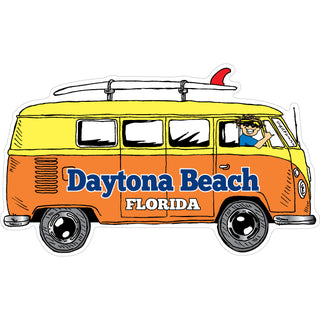 OK4 Daytona Beach  FL Bus Side View Sticker