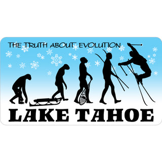 Lake Tahoe   Ski Evolution Sticker