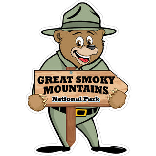 OK4 Great Smoky Mountains National Park Park Ranger Bear (01353) Sticker