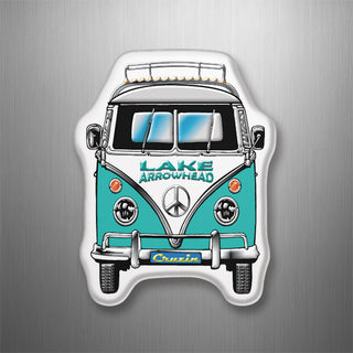 Lake Arrowhead   Bus Front View 3D Magnet