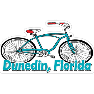 Dunedin  FL Beach Cruiser Sticker
