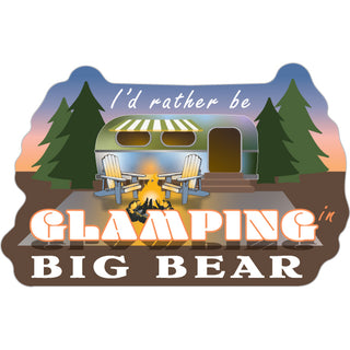 Big Bear GLAMPING Sticker