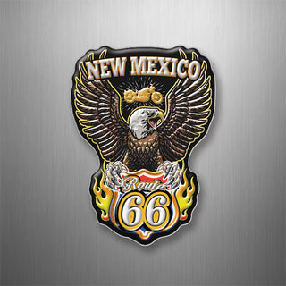 New Mexico Eagle 66 Shield 3D Magnet