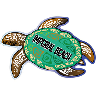 Imperial Beach   Green Sea Turtle Sticker