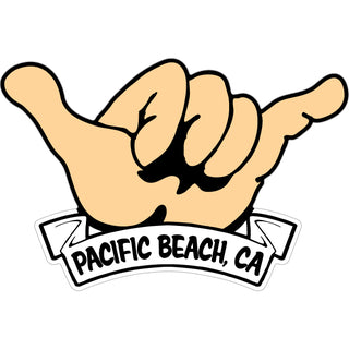 Pacific Beach  CA   Hang loose Sticker